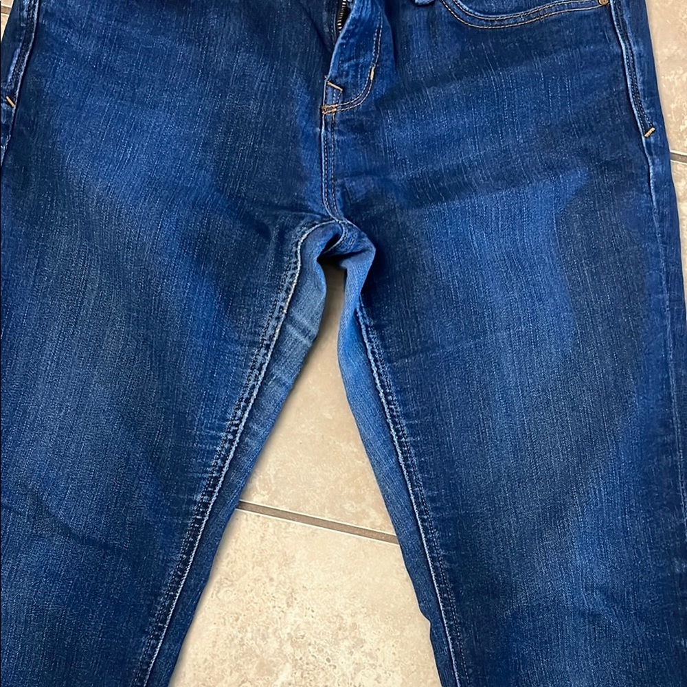 Classic Blue Straight Leg Women's Jeans - Picture 2 of 5